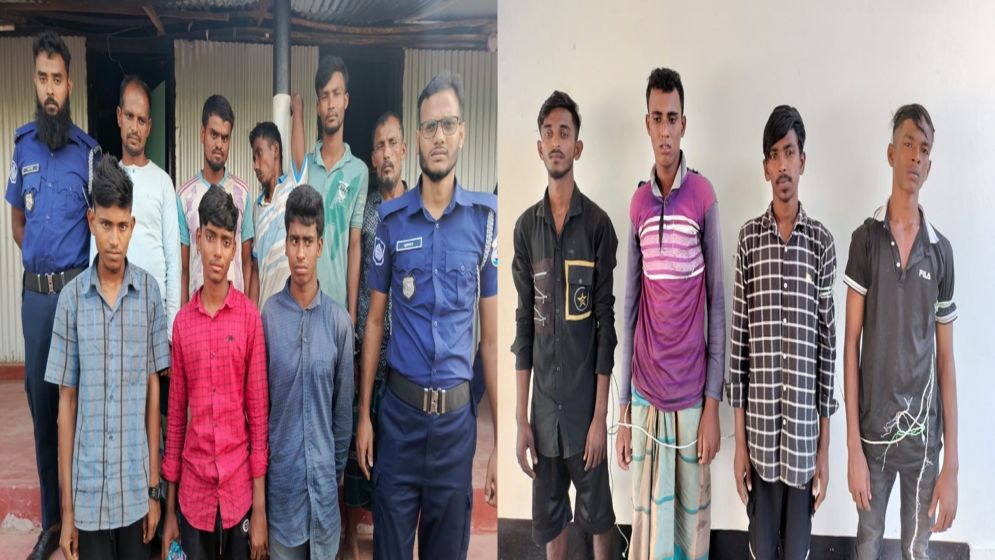 চাঁদপুরে নিষেধাজ্ঞা অমান্য করে ইলিশ ধরায় ১২ জেলে গ্রেপ্তার