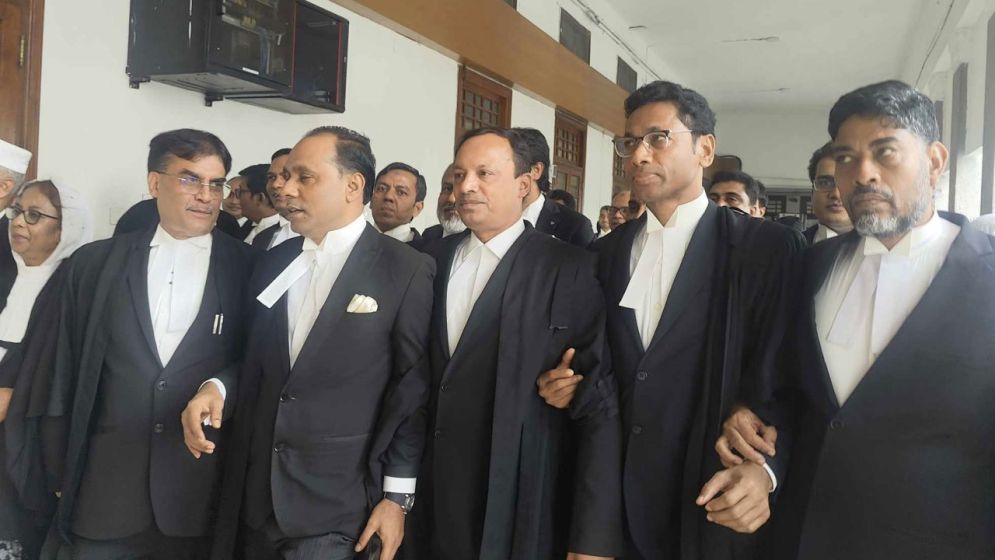 অব্যাহতি পেলেন বিএনপির ৭ আইনজীবী