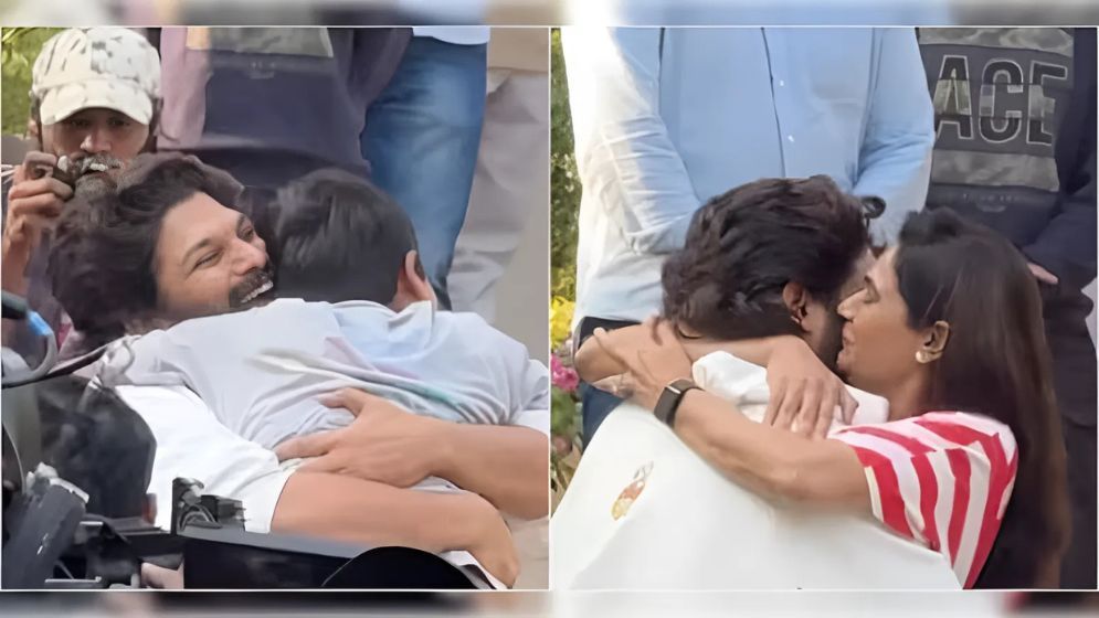কারামুক্ত হয়ে অশ্রুসিক্ত আল্লু আর্জুন