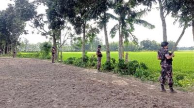 সীমান্তে বিজিবির বাধায় পিছু হটল বিএসএফ