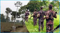 বিজিবির বাধায় বৈদ্যুতিক পিলার সরিয়ে নিল বিএসএফ