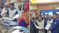 জামালপুরে সাংবাদিক হাফিজের বিরুদ্ধে মামলা প্রত্যাহারে স্মারকলিপি