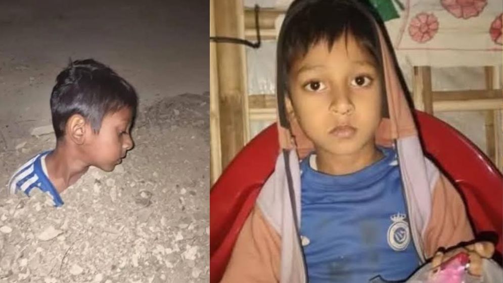 মাটিতে পুঁতে রাখা হয় শিশুকে, অবশেষে মুক্তিপণ দিয়ে উদ্ধার
