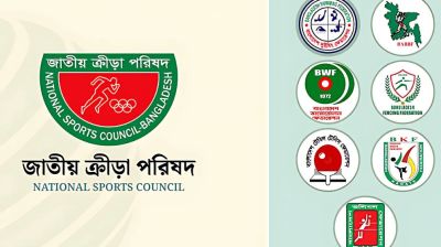 আরও ৭টি ফেডারেশনে জাতীয় ক্রীড়া পরিষদের নতুন অ্যাডহক কমিটি ঘোষণা