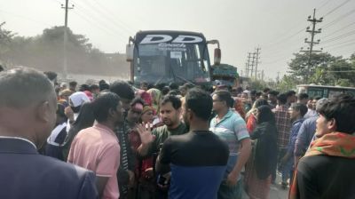 ঢাকা-আরিচা মহাসড়ক অবরোধ, যান চলাচল বন্ধ