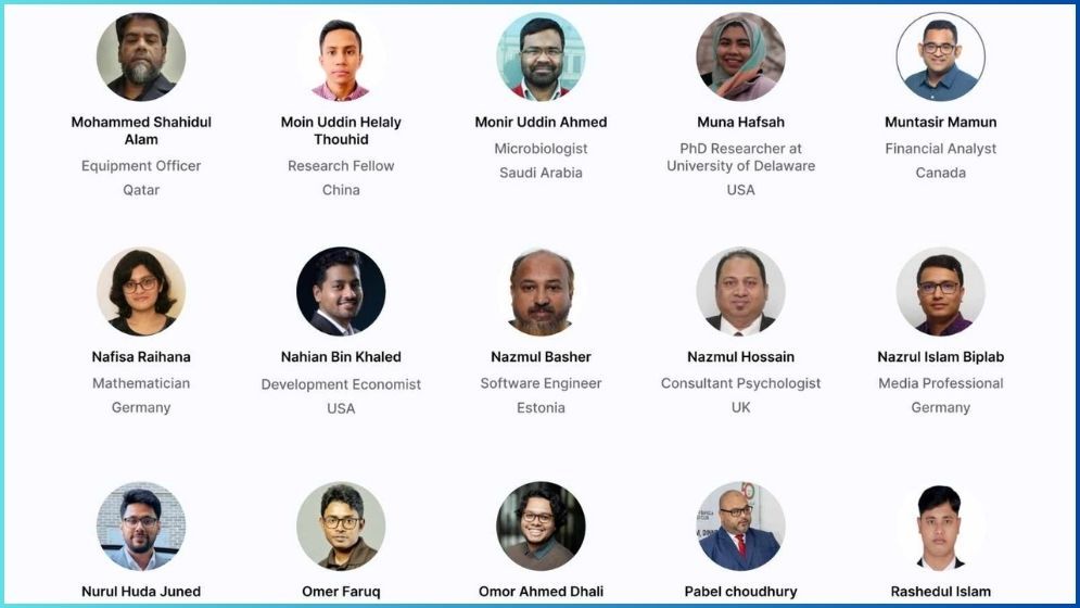 জাতীয় নাগরিক কমিটির কেন্দ্রীয় প্রবাসী কমিটি ঘোষণা