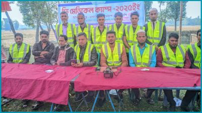তারুণ্যের আলোর ফ্রি মেডিকেল ক্যাম্প