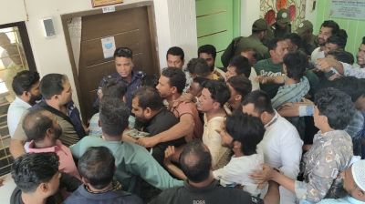 বাজার ইজারা নিয়ে বিএনপির নেতাকর্মীদের হট্টোগোল