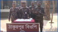 চুয়াডাঙ্গা সীমান্তে ১৫ কেজি ভারতীয় রুপা জব্দ