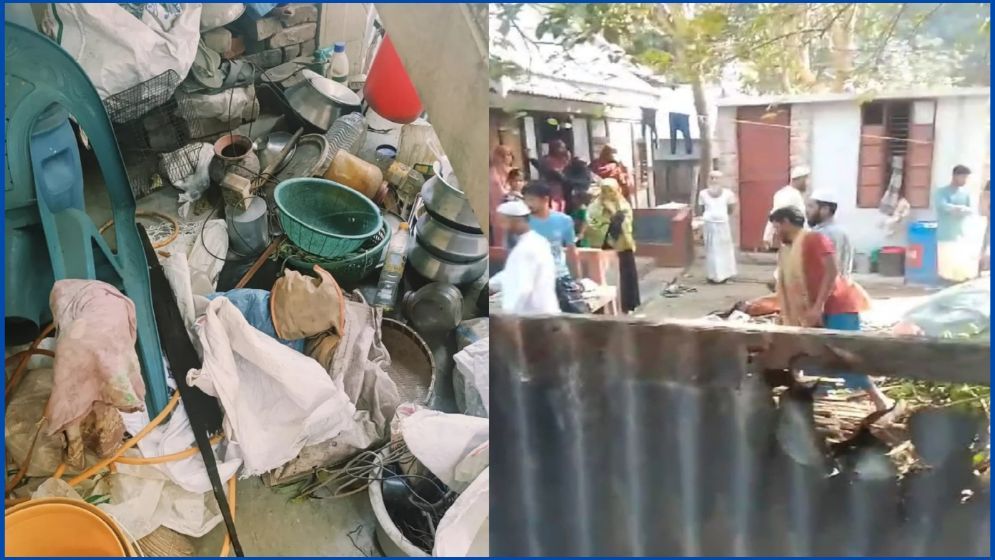 সোনারগাঁয়ে জোরপূর্বক বসতবাড়ি দখলের অভিযোগ