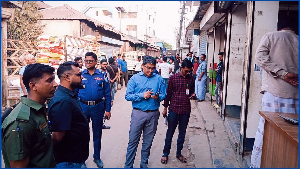 শ্রীপুরে ৩ প্রতিষ্ঠানকে জরিমানা