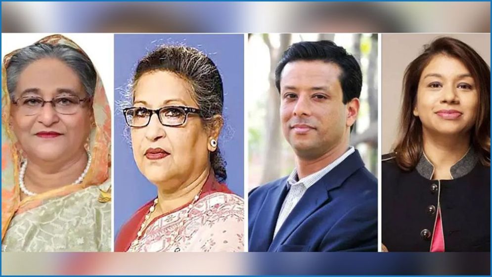 হাসিনা-রেহানা পরিবারসহ ২৩ জনের বিরুদ্ধে চার্জশিট