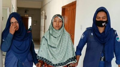 বিষ খাইয়ে ৫ বছরের মেয়েকে হত্যার দায়ে সৎ মা গ্রেপ্তার