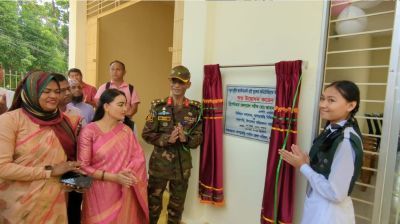 খাগড়াছড়িতে নতুন কুঁড়ি স্কুলের অডিটোরিয়াম ভবনের উদ্বোধন