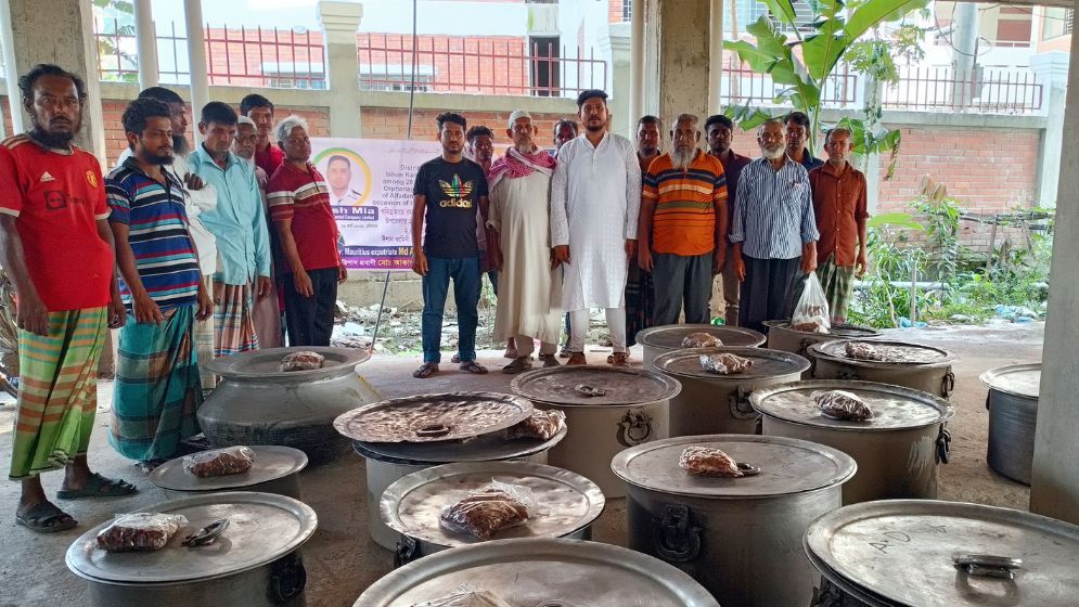 ২০ মসজিদ, মাদ্রাসা ও এতিমখানায় ইফতার বিতরণ মরিশাস প্রবাসীর