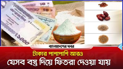 টাকার পাশাপাশি আরও যেসব বস্তু দিয়ে ফিতরা দেওয়া যায়