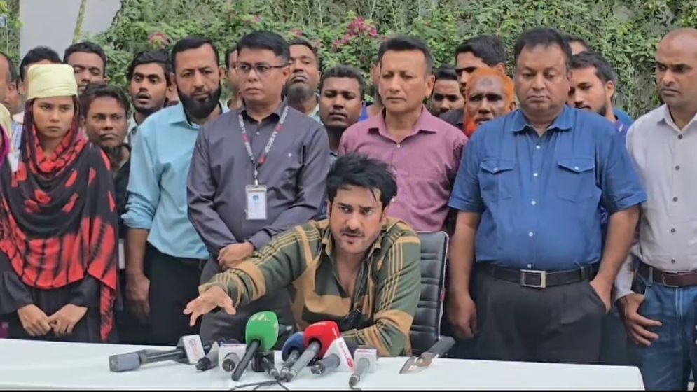দেশ অচল করতে পোশাক কারখানায় পরিকল্পিত নৈরাজ্য : অনন্ত জলিল