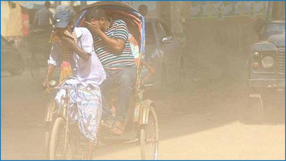 ঢাকায় বায়ু আজ অস্বাস্থ্যকর