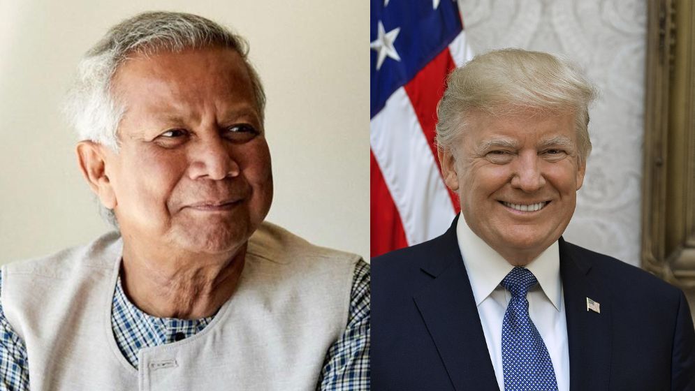 ড. ইউনূসকে ট্রাম্পের শুভেচ্ছা, সম্পর্ক জোরদারের বার্তা