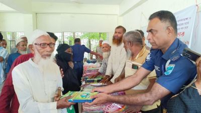 ৬ শতাধিক মানুষকে ঈদ উপহার দিলেন প্রবাসী যুবক