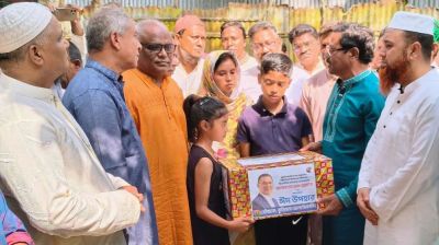কুড়িগ্রামে নিহত রিকশাচালকের পরিবারের পাশে তারেক রহমান