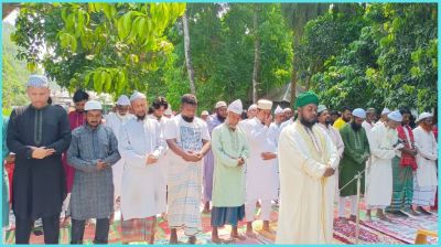 সৌদি আরবের সাথে মিল রেখে ফরিদপুরের ৭ গ্রামে ঈদ উদযাপন