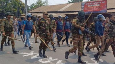 নাটোরে ঈদের নামাজ শেষে বিএনপি-আ.লীগ সংঘর্ষ, গুলিবিদ্ধসহ আহত ৫