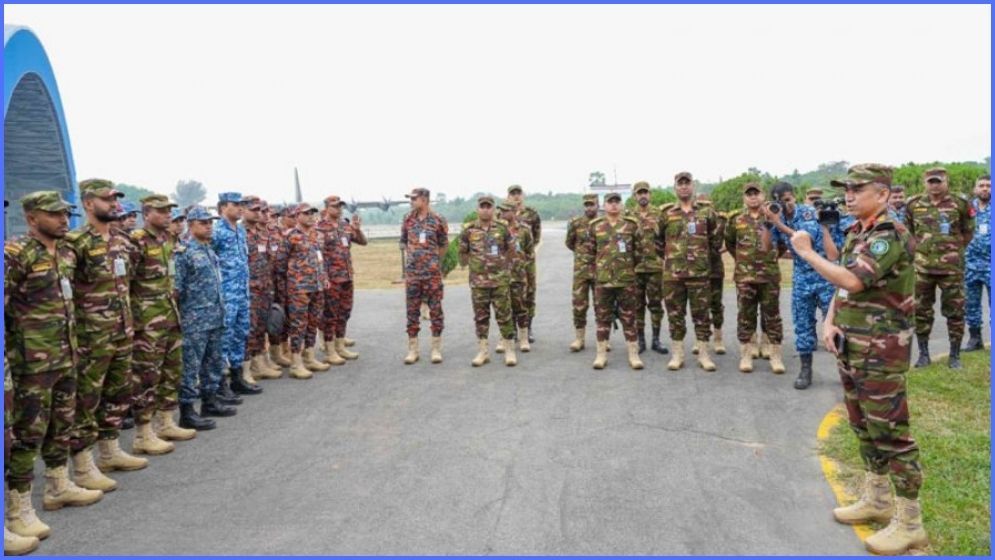 দ্বিতীয় দফায় মিয়ানমারে ত্রাণ ও উদ্ধারকারী দল পাঠাল বাংলাদেশ