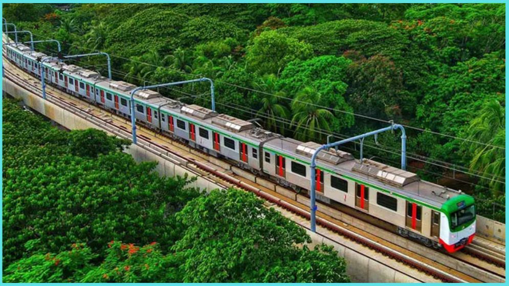 ঈদের ছুটি শেষে ফের মেট্রোরেল চলাচল শুরু