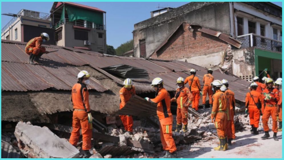 ভূমিকম্পে মিয়ানমারে নিহত প্রায় ৩ হাজার