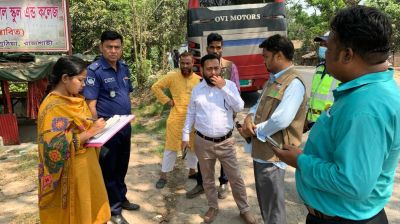 অতিরিক্ত ভাড়া আদায়ে হানিফ পরিবহনকে জরিমানা
