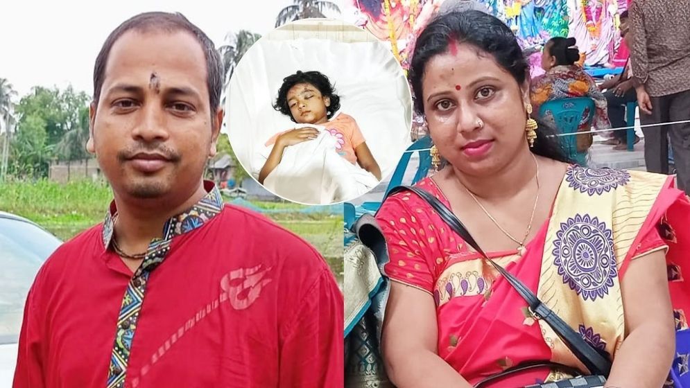 বাবা-মায়ের শেষকৃত্য সম্পন্ন, জানল না শিশু আরাধ্য