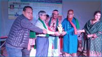 নীলফামারীতে সম্মাননা পেলেন ৫ গুণীজন