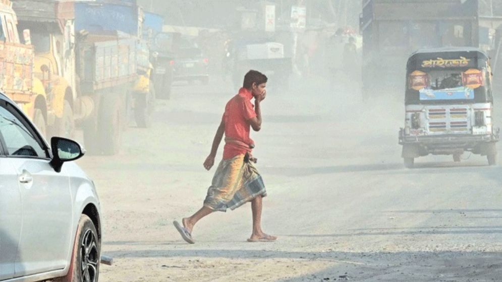 ছুটির দিনেও অস্বাস্থ্যকর রাজধানীর বাতাস