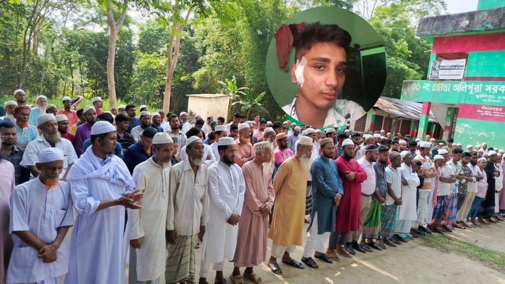 জুলাই যোদ্ধা হৃদয়ের দাফন সম্পন্ন, প্রশাসনের অনুপস্থিতি