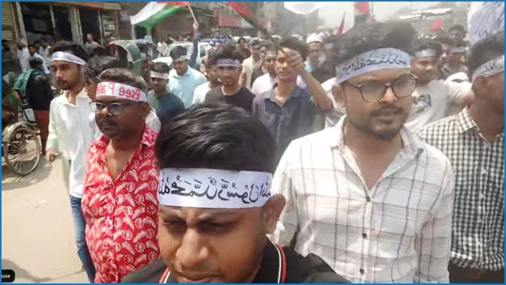 দেশজুড়ে ইসরায়েল বিরোধী বিক্ষোভ : ঢাকায় নিরাপত্তা জোরদার