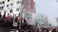 বাগেরহাটে বহুতল ভবনে আগুন, নারী নিহত
