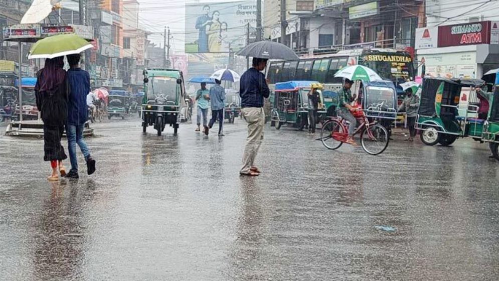 দেশের ৫ বিভাগে বৃষ্টির সম্ভাবনা