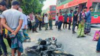 কুষ্টিয়ায় বাসচাপায় ২ মোটরসাইকেল আরোহী নিহত