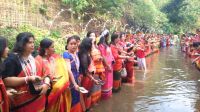 নতুন বছর বরণে ত্রিপুরা-মারমাদের উৎসব শুরু