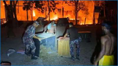 কেয়ারী সিন্দাবাদ জাহাজ অফিসে আগুন