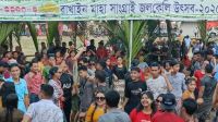 কুয়াকাটায় রাখাইনদের সাংগ্রাই উৎসব শুরু