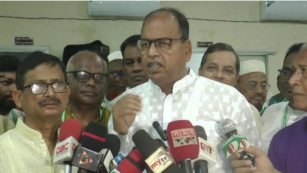 নির্বাচনের জন্য আন্দোলনের দরকার নেই: দুদু