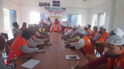মহিপুরে সিপিপির ঘূর্ণিঝড় প্রস্তুতি সমাবেশ