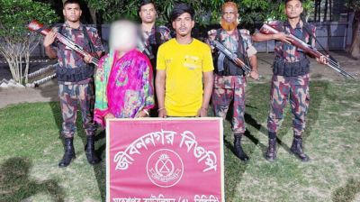 ঝিনাইদহ সীমান্তে ভারতীয় ২ নাগরিক আটক