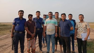 কৃষি জমি থেকে মাটি কাটায় একজনের কারাদণ্ড