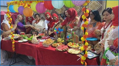 আমিরাতে বাঙালি নারীদের বর্ষবরণ উৎসব