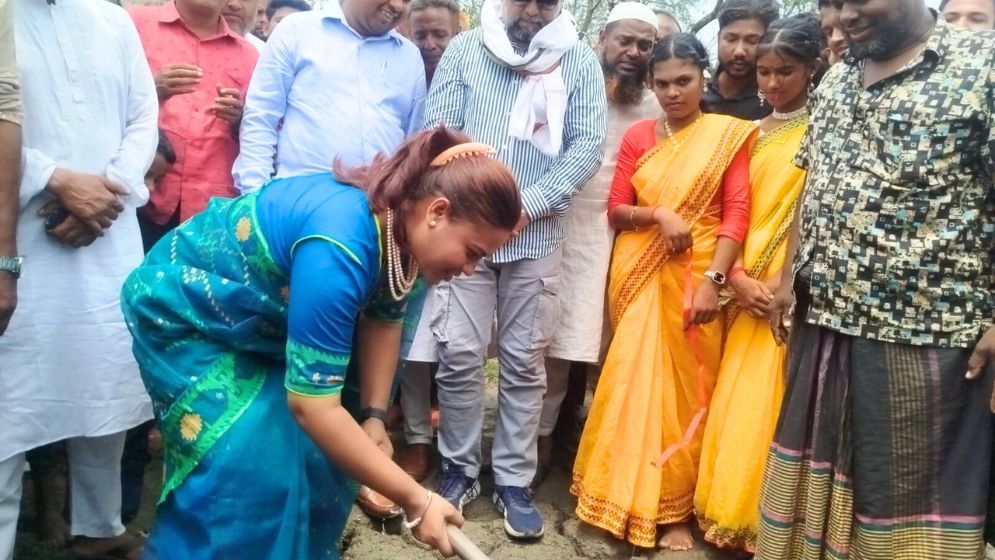 শ্যামনগরে কালিঞ্চি খাল পুনঃখনন শুরু