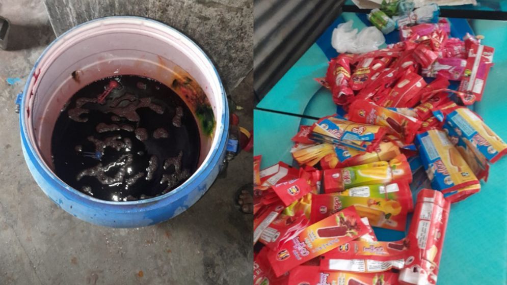 ক্ষতিকর রং মিশিয়ে আইসক্রিম তৈরি, কারখানাকে জরিমানা