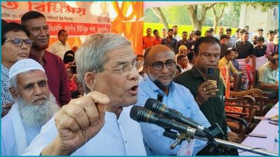 হিন্দু-মুসলমান আমরা ভাগ হব না : মির্জা ফখরুল